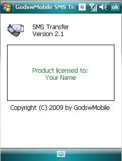 GodswMobile SMS Transfer Key