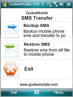 GodswMobile SMS Transfer Screenshot