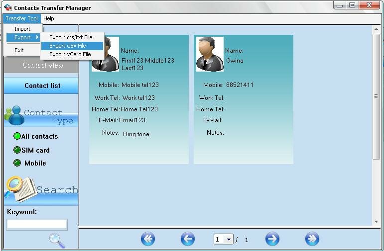 backup windows mobile phone contacts, transfer windows mobile phone contacts
